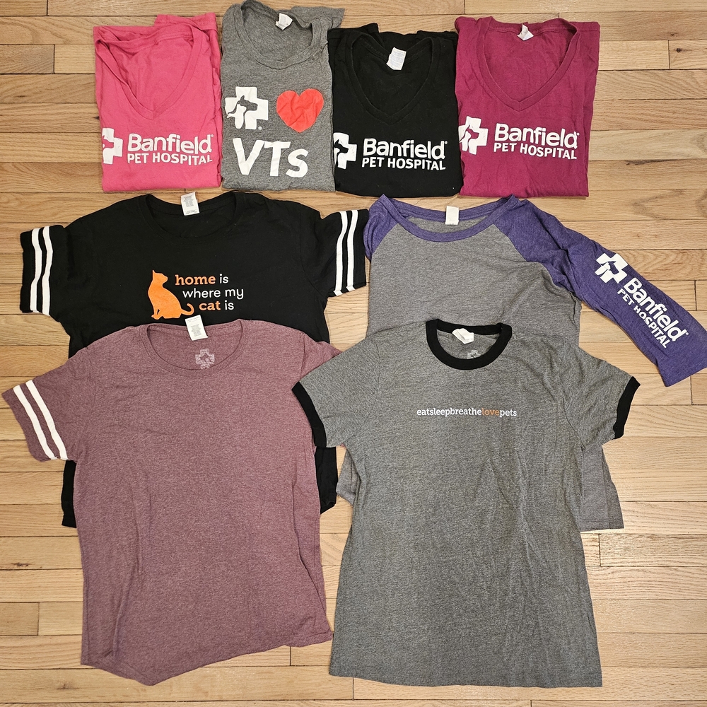 Banfield Tee Shirt LOT (Medium & Large)